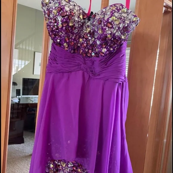 Vienna Prom | Dresses | Vienna Beautiful Magenta Purple Gemrhinestone Highlow Prom Dress Size 6 | Poshmark Vienna Prom | Dresses | Vienna Beautiful Magenta Purple Gemrhinestone Highlow Prom Dress Size 6 | Poshmark